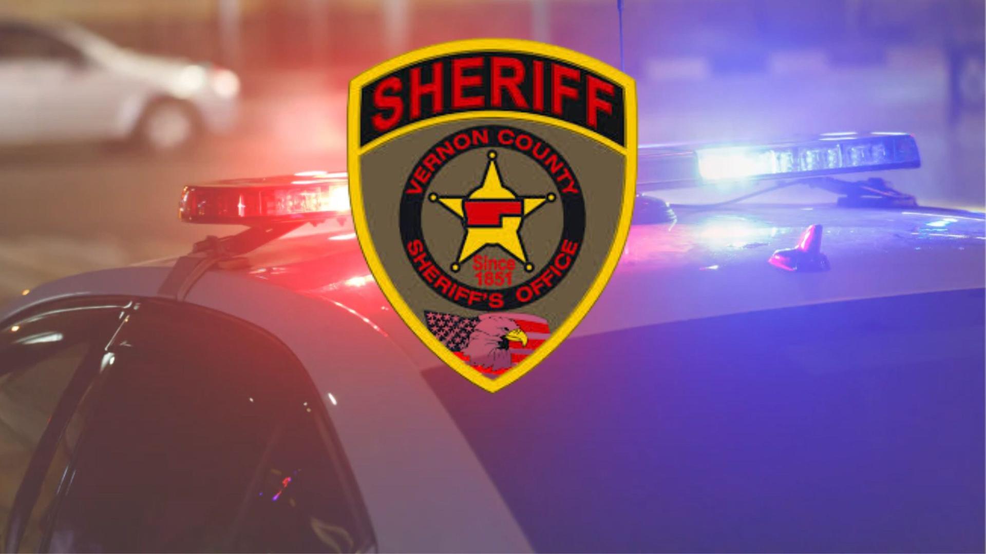 A single vehicle crash in Vernon County led to injuries of a driver